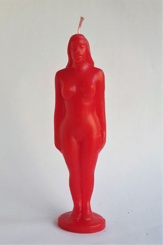 Vela Mujer Rojo